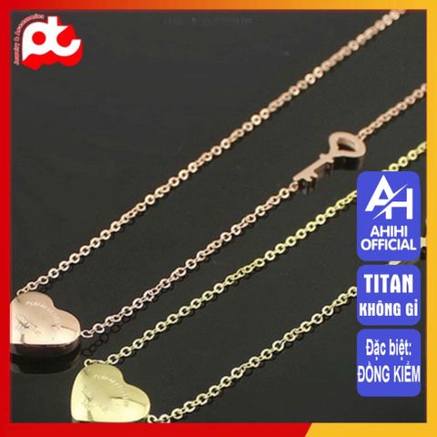 Dây Chuyền Nữ Titan Cao Cấp - Sang Trọng, Bền Bỉ, An Toàn Cho Da - Phụ Kiện Thời Trang Nữ Độc Đáo, Quà Tặng Ý Nghĩa