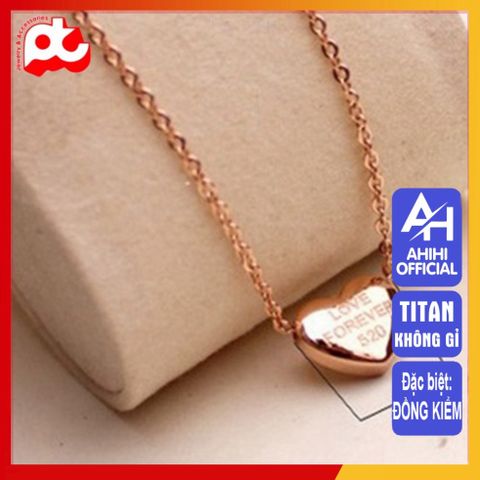 Dây Chuyền Nữ Titan Cao Cấp - Sang Trọng, Bền Bỉ, An Toàn Cho Da - Phụ Kiện Thời Trang Nữ Độc Đáo, Quà Tặng Ý Nghĩa