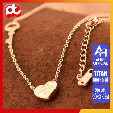 Dây Chuyền Nữ Titan Cao Cấp - Sang Trọng, Bền Bỉ, An Toàn Cho Da - Phụ Kiện Thời Trang Nữ Độc Đáo, Quà Tặng Ý Nghĩa