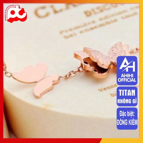 Dây chuyền nữ titan cao cấp không gỉ - Thiết kế tinh tế, sang trọng, an toàn cho da, phù hợp mọi phong cách - Quà tặng hoàn hảo.