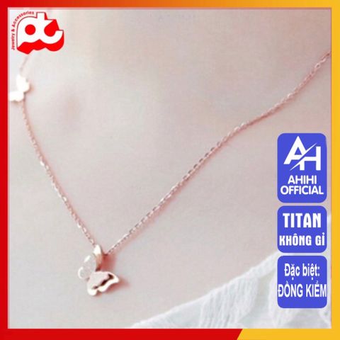 Dây chuyền nữ titan cao cấp không gỉ - Thiết kế tinh tế, sang trọng, an toàn cho da, phù hợp mọi phong cách - Quà tặng hoàn hảo.
