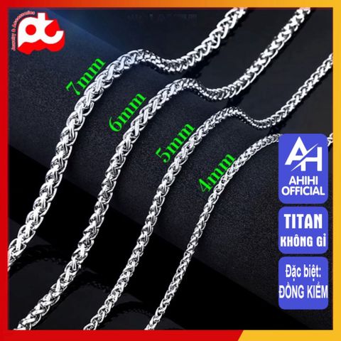 Dây Chuyền Nam Titan Cao Cấp Thời Trang Mạnh Mẽ, Không Gỉ - Phụ Kiện Đẳng Cấp, Quà Tặng Ý Nghĩa Cho Nam Giới