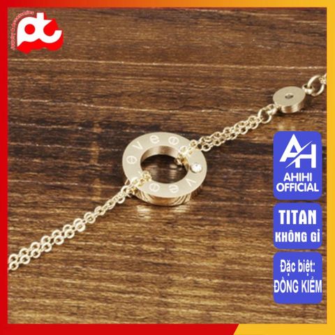 Lắc Tay Nữ Titan Cao Cấp - Sang Trọng, Thanh Lịch, Bền Bỉ, An Toàn Cho Da - Phụ Kiện Thời Trang Nữ Tôn Vẻ Đẹp