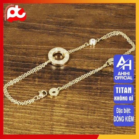 Lắc Tay Nữ Titan Cao Cấp - Sang Trọng, Thanh Lịch, Bền Bỉ, An Toàn Cho Da - Phụ Kiện Thời Trang Nữ Tôn Vẻ Đẹp