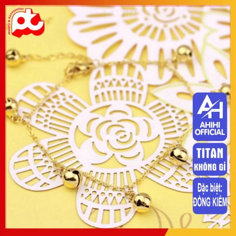 Lắc Chân Nữ Titan Cao Cấp - Thiết Kế Thanh Lịch, Bền Bỉ, An Toàn Cho Da - Món Quà Hoàn Hảo Cho Phái Đẹp