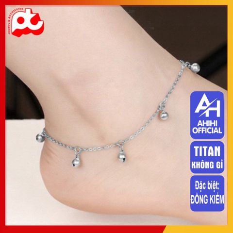 Lắc Chân Nữ Titan Cao Cấp - Thiết Kế Thanh Lịch, Bền Bỉ, An Toàn Cho Da - Món Quà Hoàn Hảo Cho Phái Đẹp