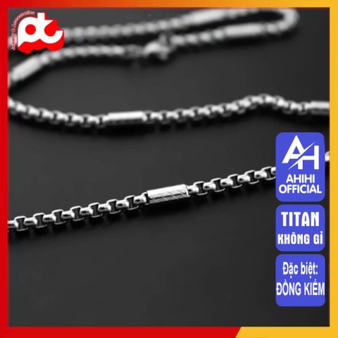 Dây Chuyền Titan Nam Cao Cấp - Thiết Kế Mạnh Mẽ, Chống Trầy Xước, Phong Cách Thời Trang Nam Tính, Quà Tặng Ý Nghĩa