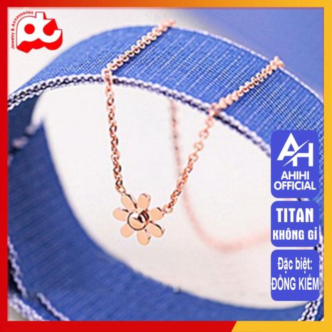 Dây Chuyền Nữ Titan Cao Cấp - Sang Trọng, Tinh Tế, Chống Gỉ Sét, An Toàn Cho Da - Phụ Kiện Thời Trang Nữ Thú Vị