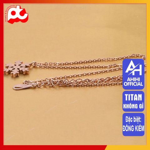 Dây Chuyền Nữ Titan Cao Cấp - Sang Trọng, Bền Bỉ Chống Oxy Hóa, Phụ Kiện Thời Trang Nữ Độc Đáo, Quà Tặng Ý Nghĩa