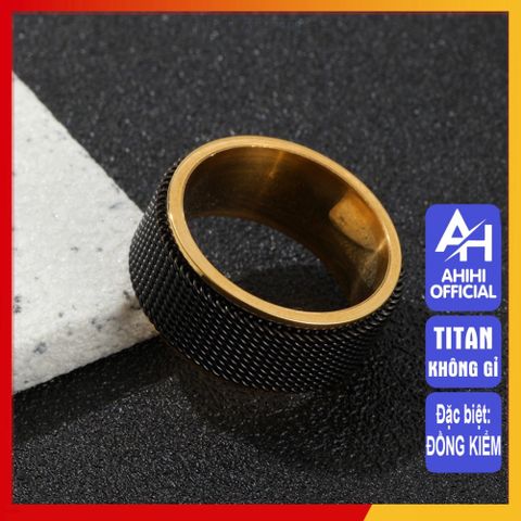 Nhẫn Titan Cao Cấp Nam Nữ - Thiết Kế Hiện Đại, Chất Liệu Bền Bỉ, Phong Cách Thời Trang Unisex - Quà Tặng Đặc Biệt