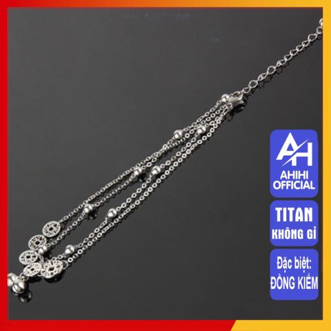 Lắc Chân Nữ Titan Cao Cấp - Thiết Kế Thanh Lịch, Không Gỉ, Dành Cho Phong Cách Thời Trang Sang Trọng, Nhiều Màu Sắc và Kích Cỡ