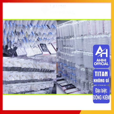 Bông Tai Nam Titan Cao Cấp - Thiết Kế Nam Tính Đẳng Cấp, Kháng Gỉ, Phong Cách Thời Trang Hiện Đại - Quà Tặng Hoàn Hảo cho Phái Mạnh