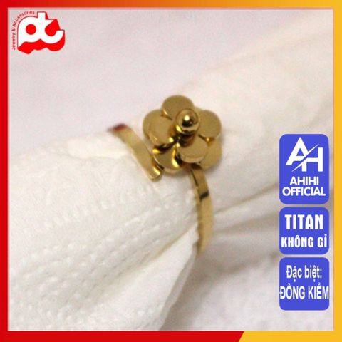 Nhẫn Nữ Titan Cao Cấp - Thiết Kế Thanh Lịch, Không Gỉ, Đặc Biệt Dành Cho Phụ Nữ - Quà Tặng Sang Trọng, Đa Dạng Màu Sắc và Kích Thước