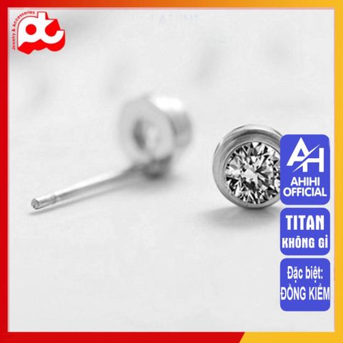 Bông Tai Nữ Titan Cao Cấp - Thiết Kế Thanh Lịch, Sang Trọng, Không Gỉ Cho Phụ Nữ - Quà Tặng Ý Nghĩa
