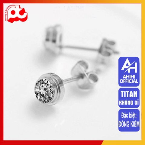 Bông Tai Nữ Titan Cao Cấp - Thiết Kế Thanh Lịch, Sang Trọng, Không Gỉ Cho Phụ Nữ - Quà Tặng Ý Nghĩa