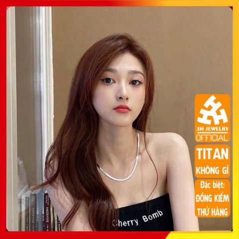 Dây Chuyền Titan Nam Cao Cấp - Phong Cách Mạnh Mẽ, Chống Gỉ Và Trầy Xước, Phụ Kiện Thời Trang Đẳng Cấp, Quà Tặng Ý Nghĩa