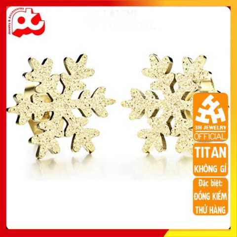 Bông Tai Nữ Titan Cao Cấp - Thanh Lịch, Sang Trọng, Không Gỉ, An Toàn Cho Da - Trang Sức Đẹp Cho Phụ Nữ