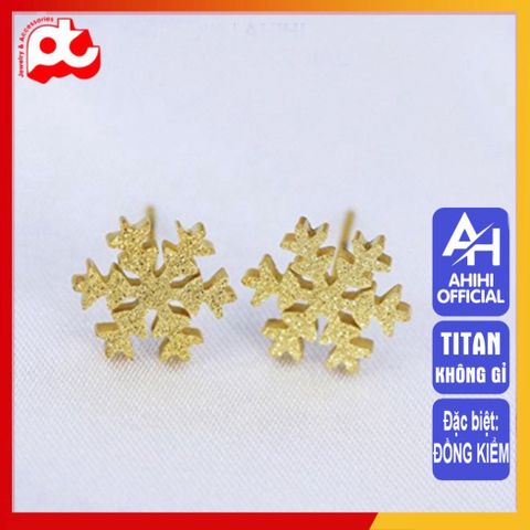 Bông Tai Nữ Titan Cao Cấp - Thanh Lịch, Sang Trọng, Không Gỉ, An Toàn Cho Da - Trang Sức Đẹp Cho Phụ Nữ