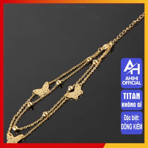 Lắc Chân Nữ Titan Cao Cấp - Thiết Kế Thanh Lịch, Không Gỉ, An Toàn Cho Da, Phụ Kiện Thời Trang Và Quà Tặng Hoàn Hảo