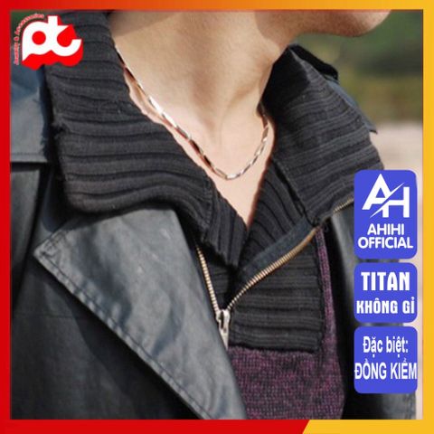 Dây Chuyền Nam Titan Cao Cấp - Sang Trọng và Đẳng Cấp, Chống Gỉ, Màu Trắng, Phong Cách Nam Tính, Quà Tặng Ý Nghĩa