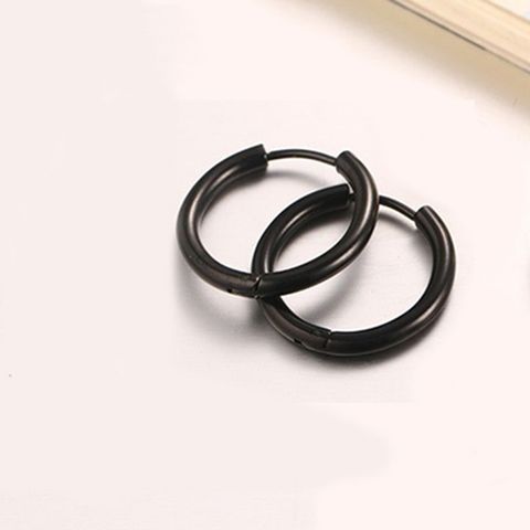 Bông Tai Nam Titan Cao Cấp - Thiết Kế Nam Tính Đẳng Cấp, Không Gỉ, Màu Vàng - Phụ Kiện Thời Trang Nam Tính
