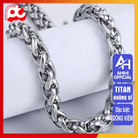 Dây Chuyền Titan Nam Cao Cấp 7mm - Phong Cách Sang Trọng Chống Gỉ Sét - Trang Sức Nam Đẳng Cấp, An Toàn Cho Da