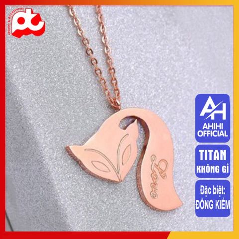 Dây Chuyền Nữ Titan Cao Cấp - Thiết Kế Tinh Tế, Sang Trọng, An Toàn Cho Da - Phụ Kiện Thời Trang Lý Tưởng