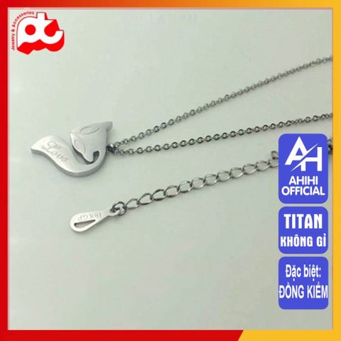 Dây Chuyền Nữ Titan Cao Cấp - Thiết Kế Tinh Tế, Sang Trọng, An Toàn Cho Da - Phụ Kiện Thời Trang Lý Tưởng