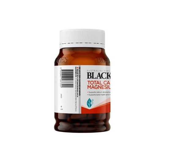 Viên Uống Blackmores Total Calcium Magnesium + D3 200 Viên - Bổ Sung Canxi, Magie và Vitamin D3 Giúp Xương Chắc Khỏe, Xuất Xứ Úc