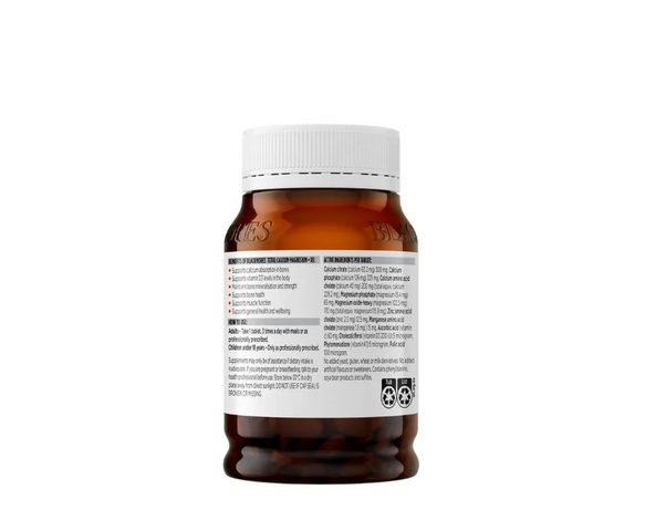 Viên Uống Blackmores Total Calcium Magnesium + D3 200 Viên - Bổ Sung Canxi, Magie và Vitamin D3 Giúp Xương Chắc Khỏe, Xuất Xứ Úc