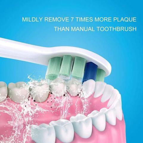 Bộ 4 Đầu Bàn Chải Điện Philips HX9024/67 - Sạch Gấp 7 Lần, Thông Minh, Tương Thích Sonicare, Chăm Sóc Răng Miệng Hiện Đại