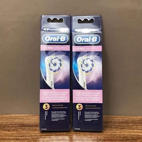 Đầu bàn chải đánh răng điện Oral-B thay thế - Bộ 8 đầu mềm an toàn cho nướu, thiết kế làm sạch hiệu quả cho cả trẻ em và người lớn