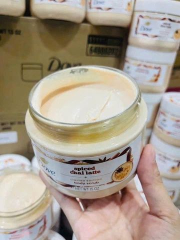 Tẩy Tế Bào Chết Dove Body Scrub 425g Mỹ - Hỗ Trợ Dưỡng Ẩm Làm Sáng Da Dưới Làn Nước Ấm, Trải Nghiệm Thư Giãn Tối Ưu