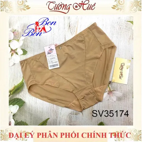 Quần lót nữ Bon Bon SV35174 - Lưng vừa phối lưới thoải mái, chất liệu nylon co giãn, phù hợp nhiều size và màu sắc.