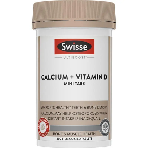 Viên uống SWISSE Ultiboost Canxi Vitamin D3 Hỗ Trợ Xương Khớp - 150 Viên Cho Sức Khỏe Xương Chắc Khỏe