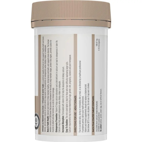 Viên uống SWISSE Ultiboost Canxi Vitamin D3 Hỗ Trợ Xương Khớp - 150 Viên Cho Sức Khỏe Xương Chắc Khỏe