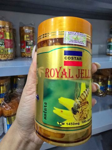 Sữa Ong Chúa Costar 1600mg Chính Hãng Australia - Hỗ Trợ Sức Khỏe, Da Đẹp, Tóc Khỏe - Lọ 365 Viên Dinh Dưỡng Tự Nhiên