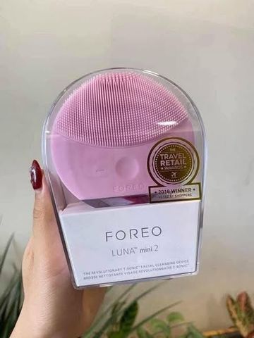 Máy Rửa Mặt Foreo Luna Mini 2 - Công Nghệ Sóng Âm T-sonic, 8 Cường Độ Rung, Chăm Sóc Da Sạch Sâu, 6 Màu Sắc Thời Trang