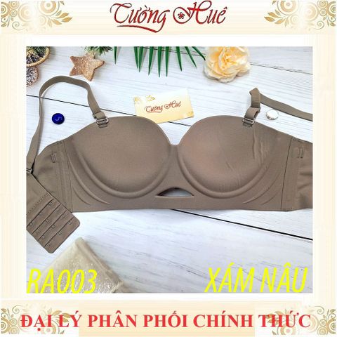 Áo Ngực Nữ Cúp Ngang R'MODE RA003 Không Gọng - Thiết Kế Trẻ Trung, Nâng Ngực Đẹp, Sản Xuất Việt Nam, Nhiều Màu Sắc, Đủ Size 34-38