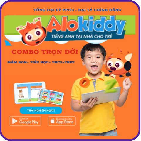 Gói Học Trọn Đời Tiếng Anh ALOKIDDY cho Trẻ Em - Chương Trình Cambridge và Tăng Cường Toán, Khoa Học cho Mầm Non đến THPT
