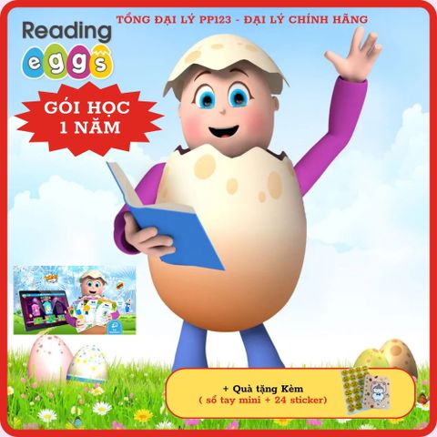 Reading Eggs 1 Năm - Tiếng Anh Hiệu Quả Cho Trẻ Em Với Hệ Thống Giáo Dục Đổi Mới