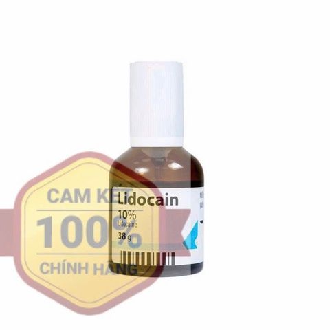 Xịt Phun Sương Lido Caïne 38g - Giảm Đau, Chống Viêm, Hàng Chính Hãng Từ Ấn Độ, An Toàn Cho Sức Khỏe