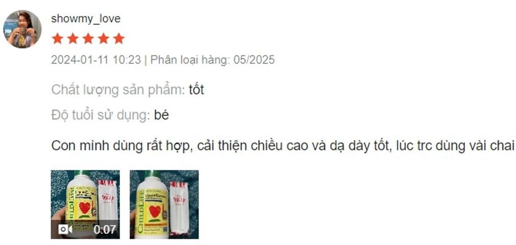 ChildLife Liquid Calcium with Magnesium - Bổ Sung Canxi Và Magiê Cho Trẻ 474ml - Hỗ Trợ Phát Triển Xương Chắc Khỏe