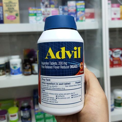 Viên uống giảm đau, hạ sốt Advil 300 viên Mỹ - Giảm đau nhanh, an toàn và hiệu quả cho sức khỏe gia đình