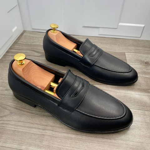 Giày lười công sở DAVINCIA da mềm phong cách Hàn Quốc - Giày nam lịch sự đế cao su nguyên khối chống trượt, thoải mái khi đi làm và sự kiện