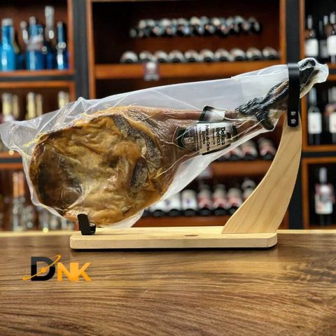 Đùi Heo Đen Muối Deraza Iberico Paleta Bone-in - Thịt Muối Cao Cấp Từ Tây Ban Nha, Hương Vị Béo Ngậy, Biếu Tặng Sang Trọng