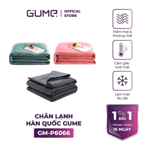 Chăn Lạnh GUME KOREA GM-P6066 - Chất Liệu Ice Silk Thoáng Khí, Giúp Ngủ Mát Mẻ Trong Ngày Hè Nóng Bức, Đầy Thoải Mái
