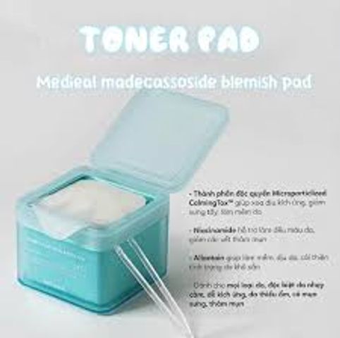 Bộ 100 Miếng Tẩy Da Chết Toner Pad Mediheal Ampoule - Giúp Dưỡng Ẩm và Làm Sáng Da, Phù Hợp Mọi Loại Da