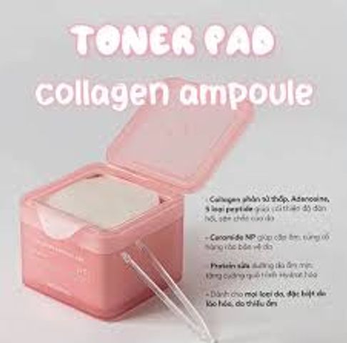 Bộ 100 Miếng Tẩy Da Chết Toner Pad Mediheal Ampoule - Giúp Dưỡng Ẩm và Làm Sáng Da, Phù Hợp Mọi Loại Da