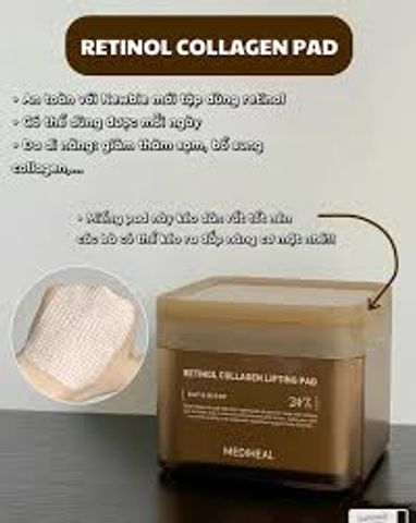 Bộ 100 Miếng Tẩy Da Chết Toner Pad Mediheal Ampoule - Giúp Dưỡng Ẩm và Làm Sáng Da, Phù Hợp Mọi Loại Da